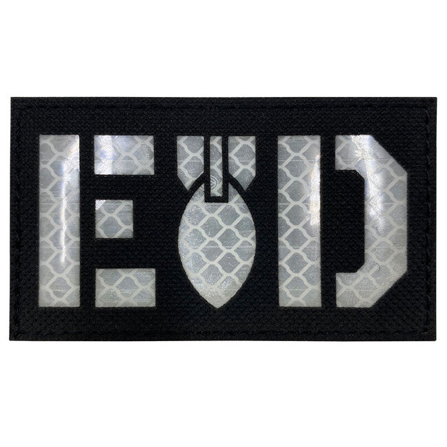 WARAGOD відбивна EOD нашивка, чорна