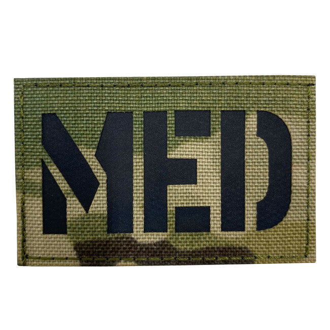 WARAGOD Reflective Fabric MED нашивка Patch Multicam