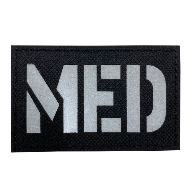 WARAGOD Reflective MED Patch нашивка, чорна