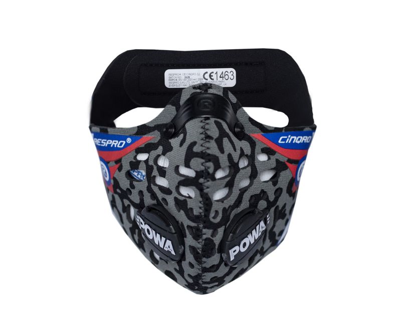 Respro Cinqro Camo маскувальна маска від смогу CE