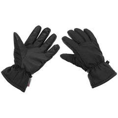 MFH рукавиці софтшел з ізоляцією 3M™ Thinsulate™, чорні