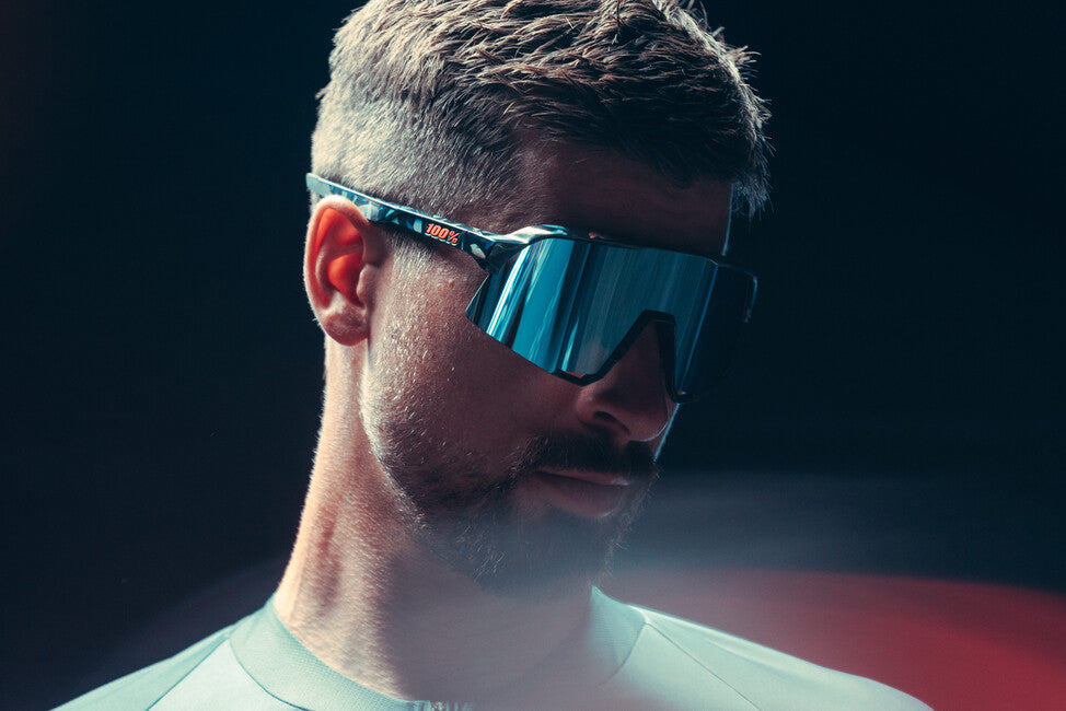 100% S3 сонячні окуляри, чорний holographic