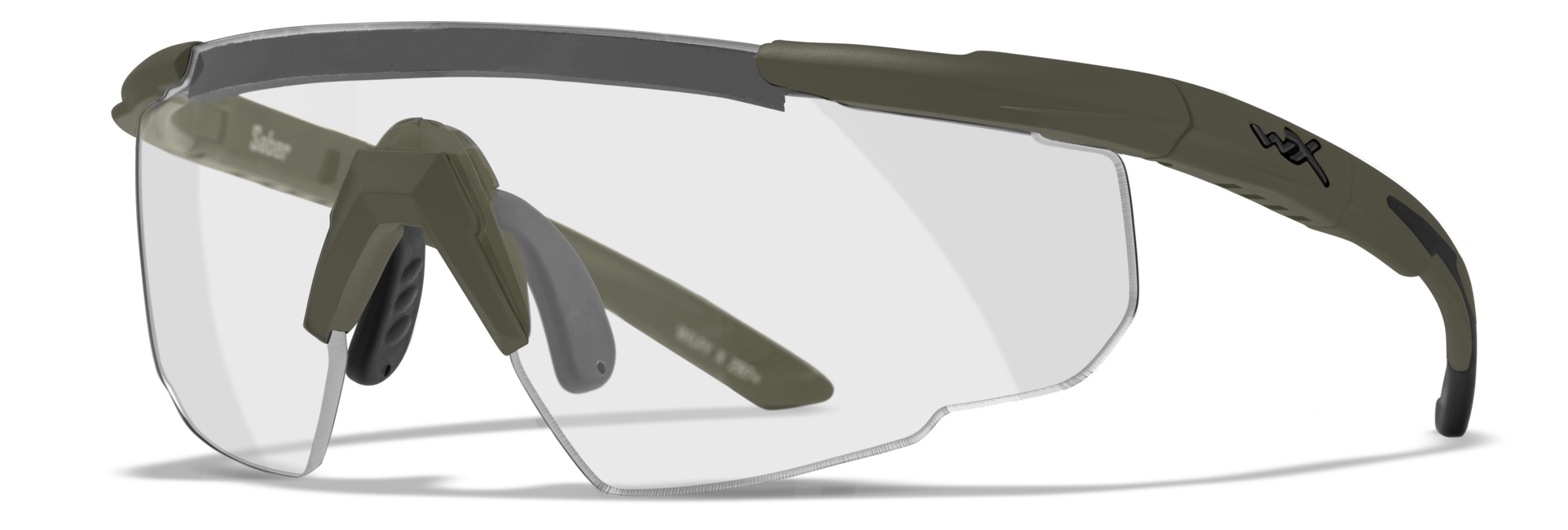 WILEY X SABER ADVANCE захисні окуляри з замінними лінзами, зелені
