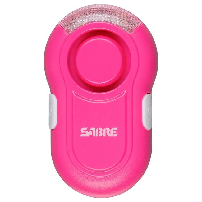 SABRE RED LED клипса персональна сирена 120db, рожева