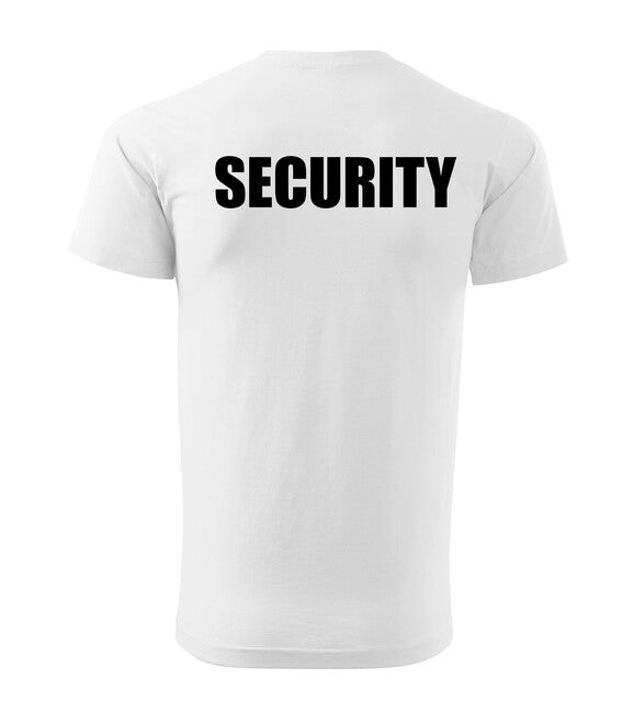 DRAGOWA SECURITY футболка з написом, чорна