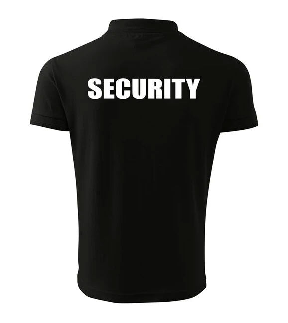 DRAGOWA SBS - SECURITY поло-сорочка, чорна