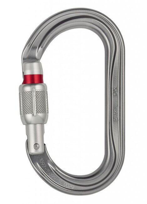 Petzl OK карабін Screw Lock овальний з гвинтовою страховкою