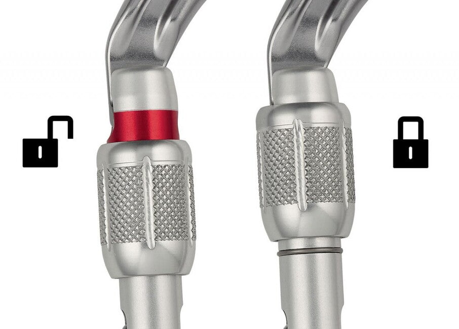 Petzl OK карабін Screw Lock овальний з гвинтовою страховкою