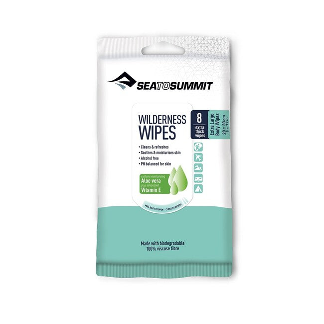 SEA to Summit Wilderness Wipes серветки Extra Large, XL, 8шт.