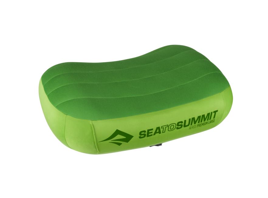 Sea to Summit Aeros Premium подорожний подушка, Large, лаймово-зелений