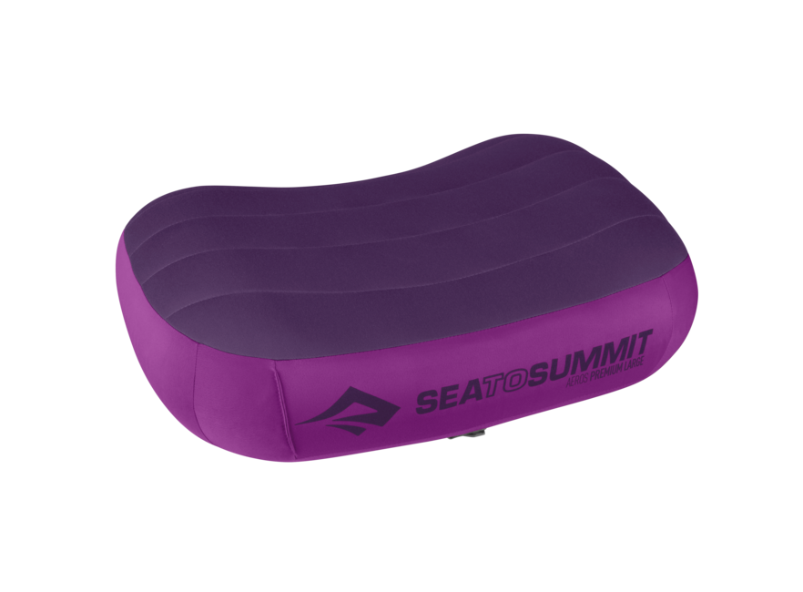 SEA to Summit Aeros Premium подорожний подушка, Large, Пурпурно-червоний