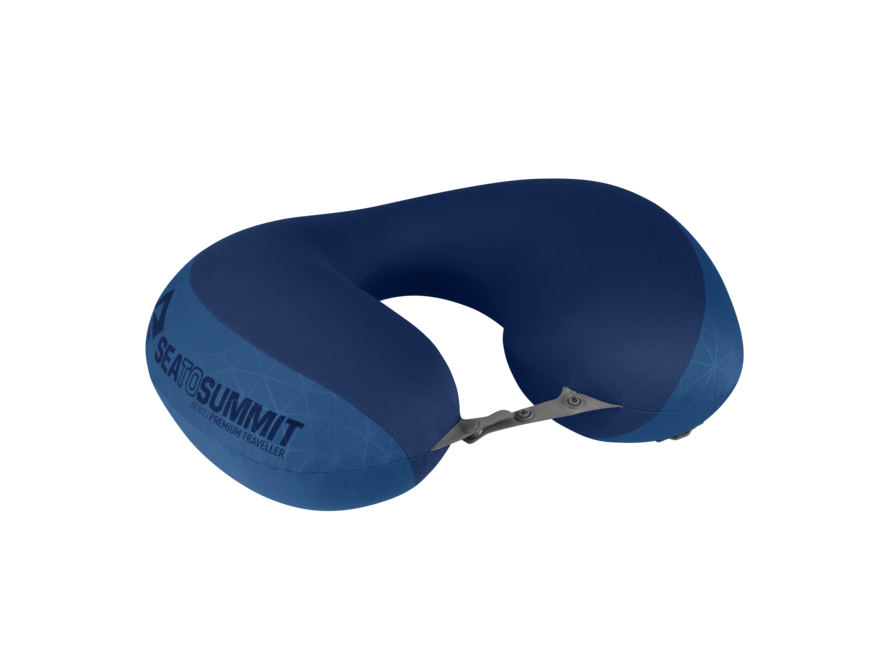 Sea to Summit Aeros Premium дорожна подушка, темно-синя