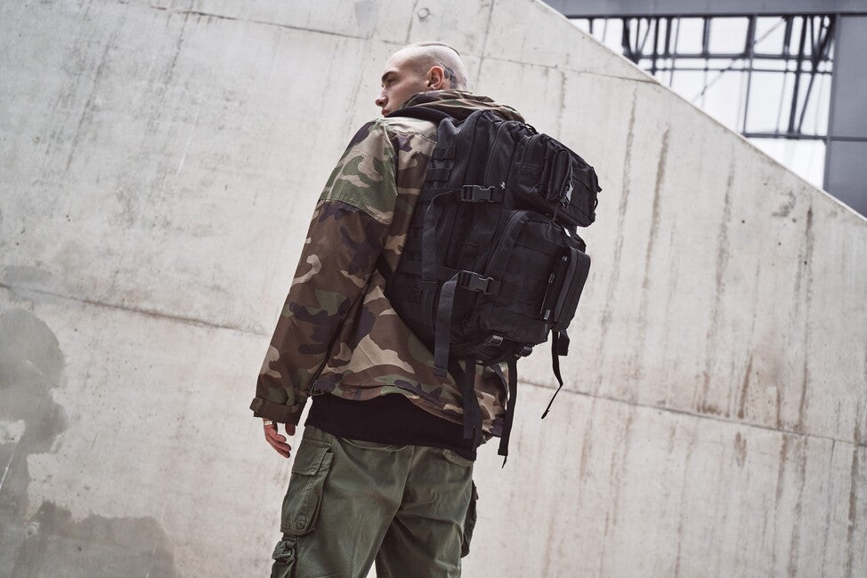 Brandit US Cooper Large рюкзак 40L, чорний