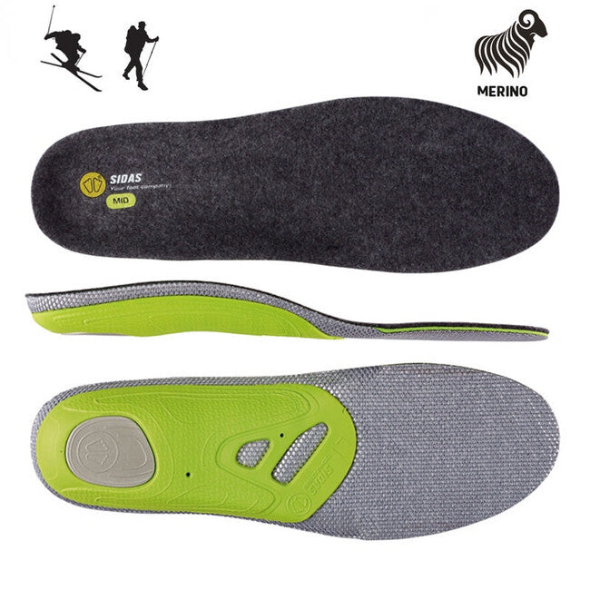Sidas 3Feet Merino Mid устілки для взуття