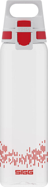 SIGG Total Clear One MyPlan пляшка для питтяя 0,75 л, червона