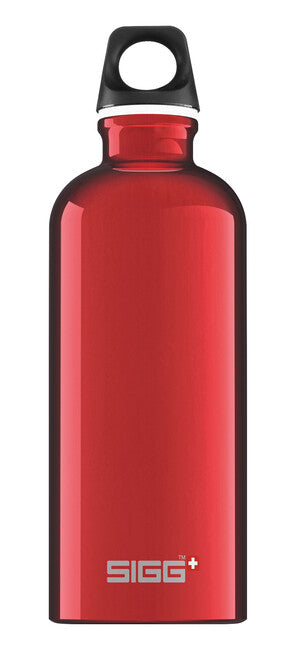 SIGG Traveller алюмінієва пляшка для пиття 0,6 л, червона