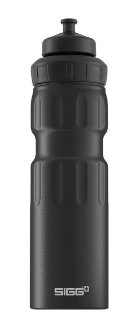 SIGG WMB Sport Touch алюмінієва пляшка для питва, чорна, 0,75 l