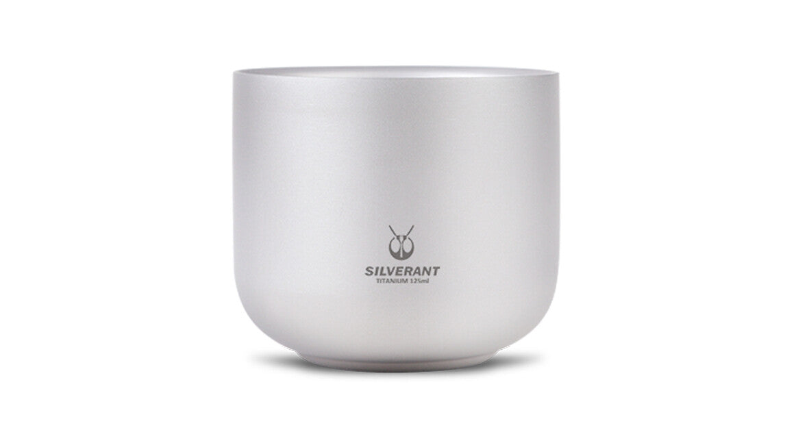 Silverant титанова двостінна чашка для чаю 125 ml