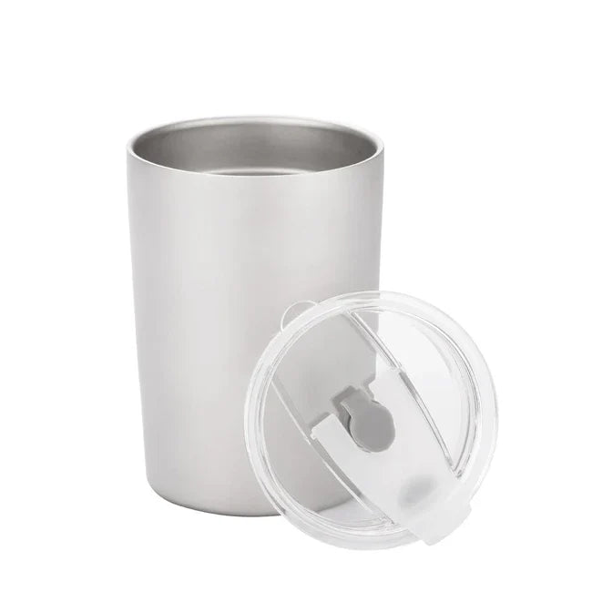 Silverant титановий кухоль зі соломинкою двостінний 400 ml