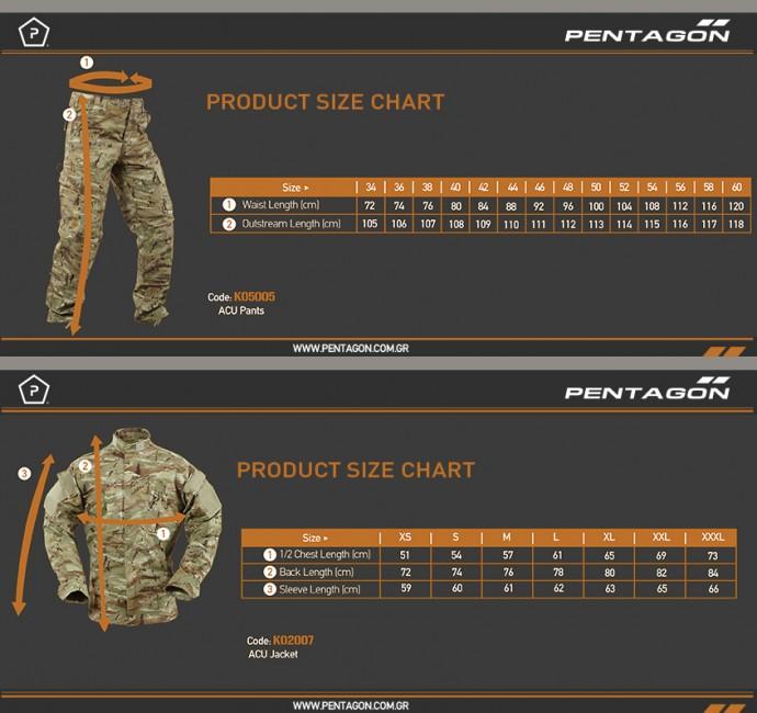 Pentagon ACU Rip-Stop комплект, UCP digital