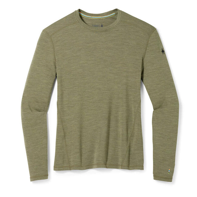 Smartwool Merino 250 базовий шар футболка з довгим рукавом коробка, зимовий мох вересовий, M