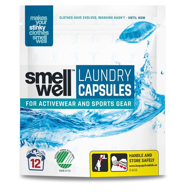 SmellWell капсули для прання, 12 шт.