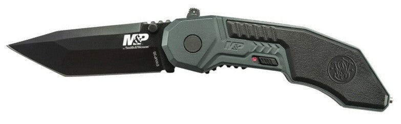 S&W M&P M.A.G.I.C. кишеньковий ніж 7,6см, сірий алюміній гума