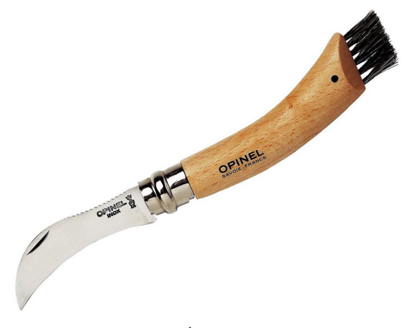 OPINEL N8 мисливський ніж з нержавіючої сталі у наборі, дерев'яна коробка