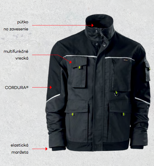 Rimeck Ranger робоча куртка Cordura®, сіра