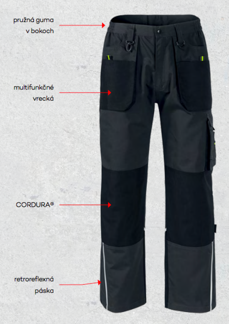 Rimeck Ranger штани чоловічі Cordura®, сірі