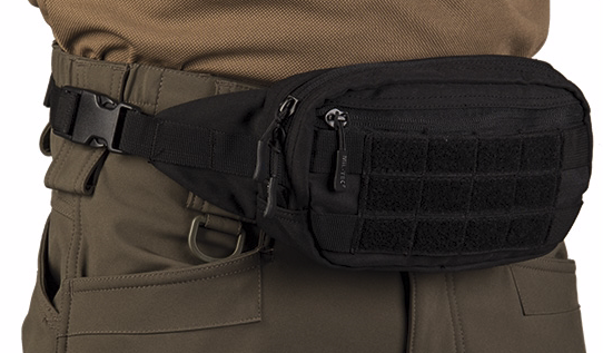 Mil-Tec поясна сумка Molle, чорна