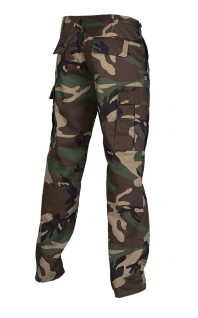 Mil-Tec US Ranger BDU STRAIGHT CUT штани, вудленд