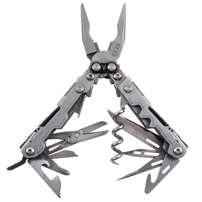 SOG Multi-Tool POWERLITRE багатофункціональний інструмент - BEAD BLAST