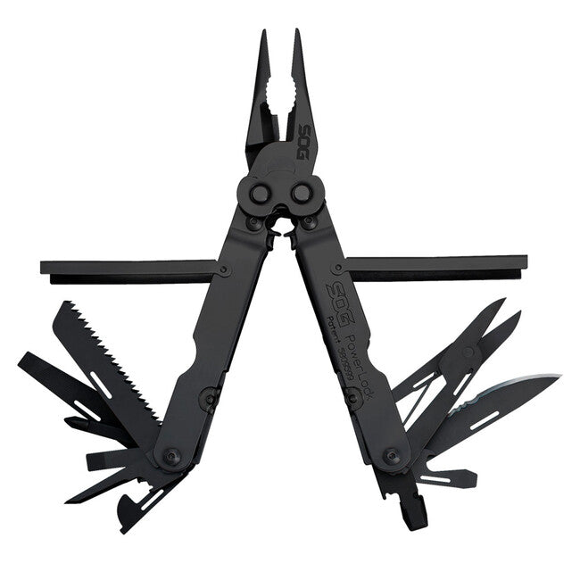 SOG Powerlock EOD багатофункціональний інструмент Multi-Tool, Black Oxide, чохол з нейлону