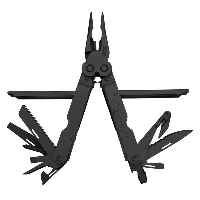 SOG Powerlock многофункціональний інструмент EOD з V-CUTTER, Black Oxide, нейлоновий чохол