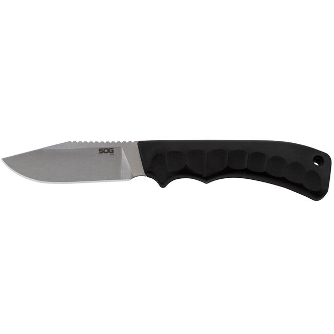 SOG ACE твердий ніж stonewash, straight, чорний чохол