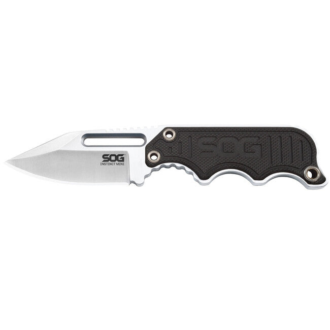 SOG Instinct Mini pevний ніж з рукояттю G10, атласна обробка