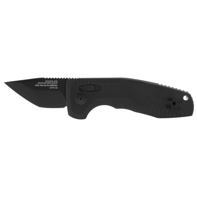 SOG SOG-TAC AU COMPACT выскакивающий нож tanto, черный CA SPECIAL