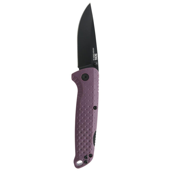 SOG Adventurer LB складаний ніж, Dusk Пурпурний + Чорний