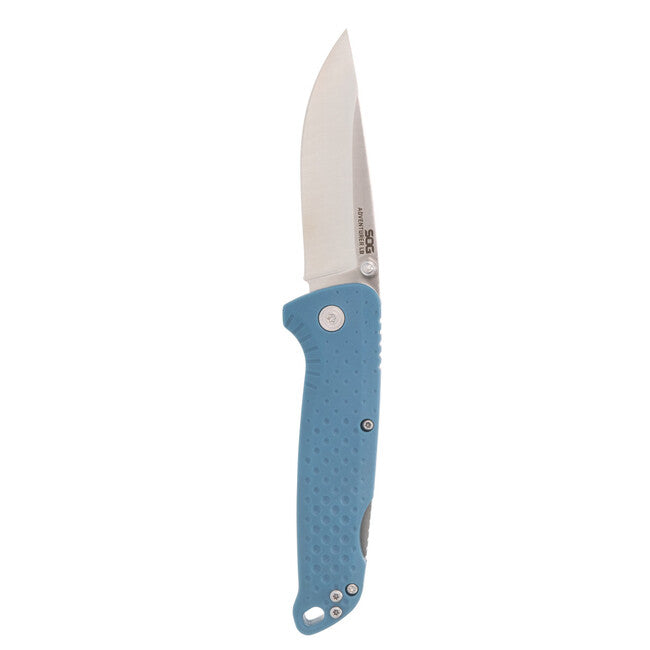SOG ADVENTURER LB складаний ніж, NORDIC Синій + Satin
