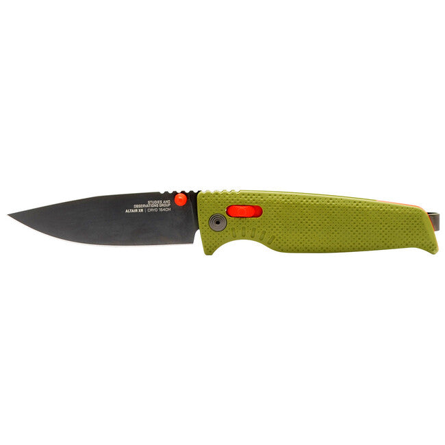 SOG ALTAIR XR складний ніж, польовий зелений та сірий камінь