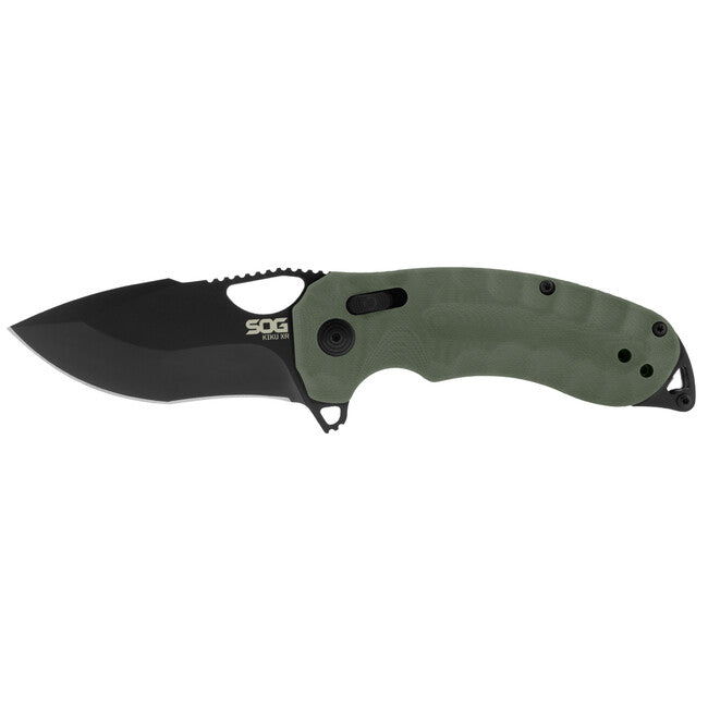 SOG Kiku XR складний ніж, OD зелений G10