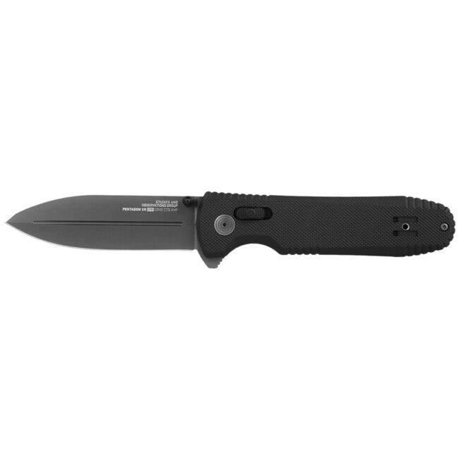 SOG Pentagon XR LTE складний ніж, чорний і графіт