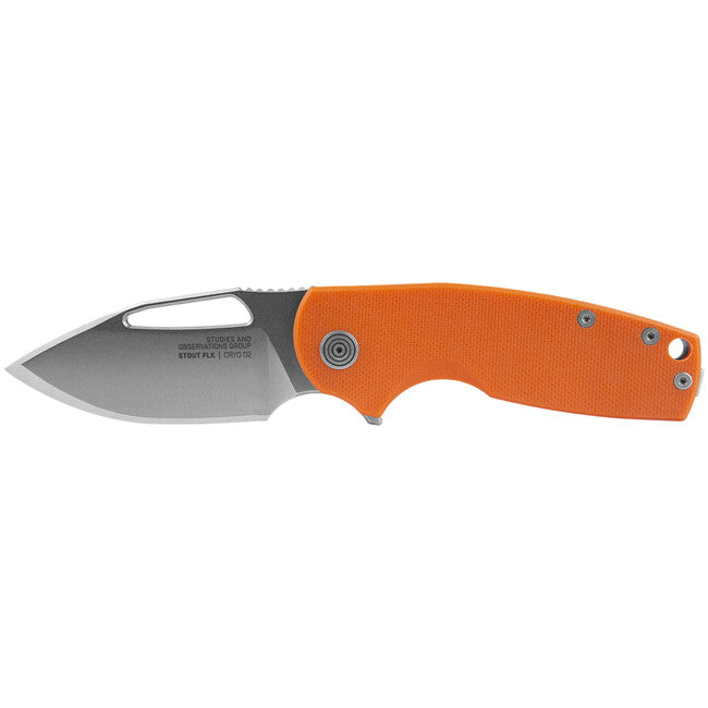 SOG Stout FLK складаний ніж, помаранчевий + матовий