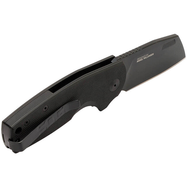SOG STOUT SJ складний ніж Cleaver, чорний