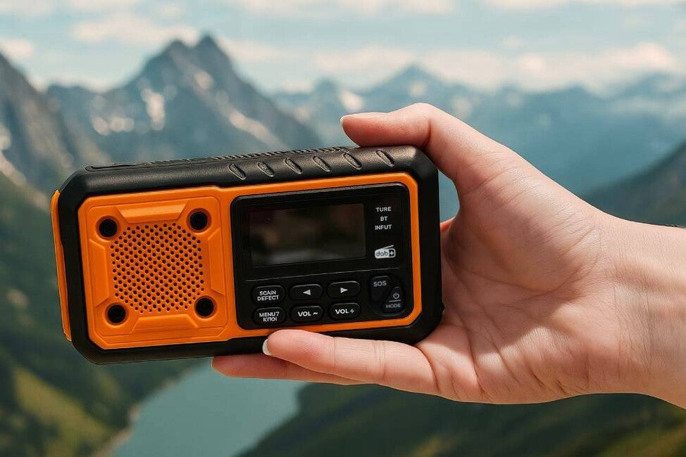 Liber Montis Sonus багатофункціональне радіо DAB/DAB+ FM з Bluetooth 5.1 та SOS функцією