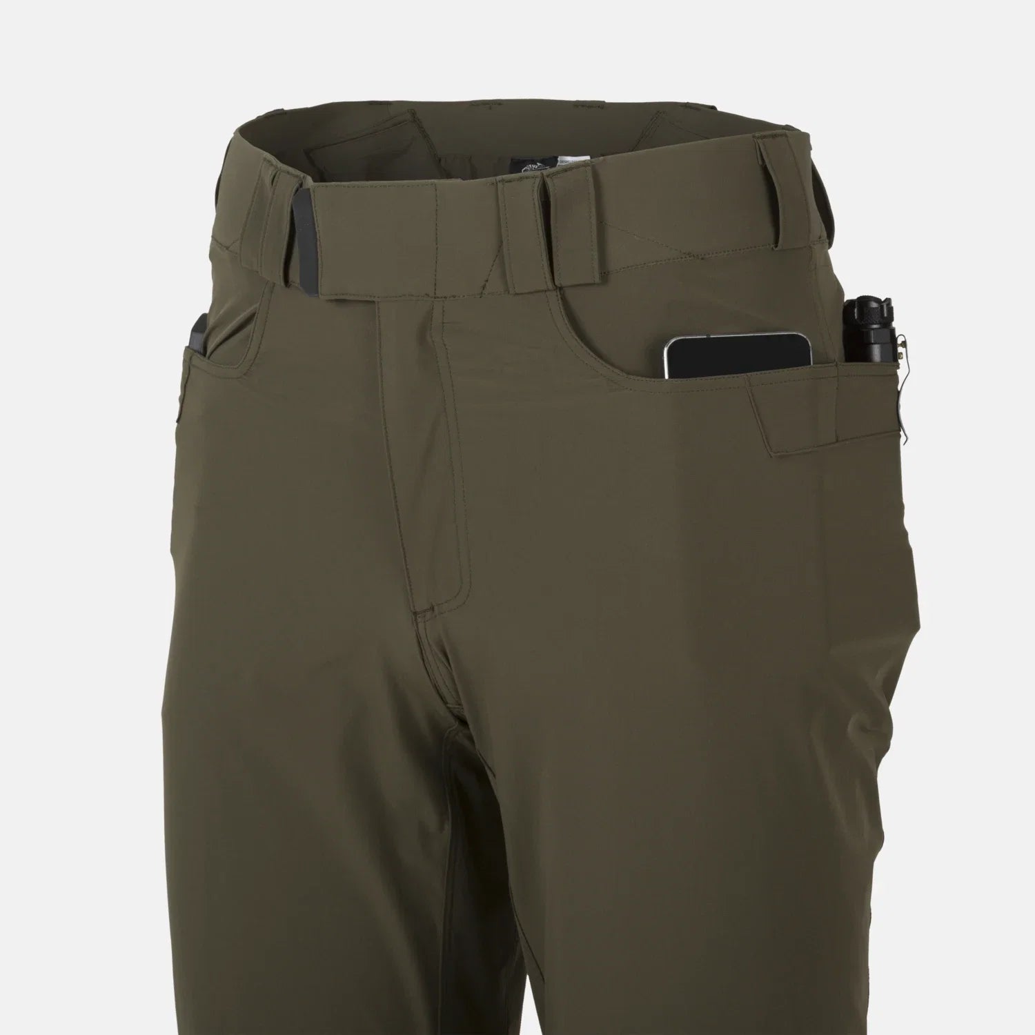 Helikon-Tex COVERT nohavice VersaStretch taktické Versa Stretch Lite, Taiga Green – detail 3