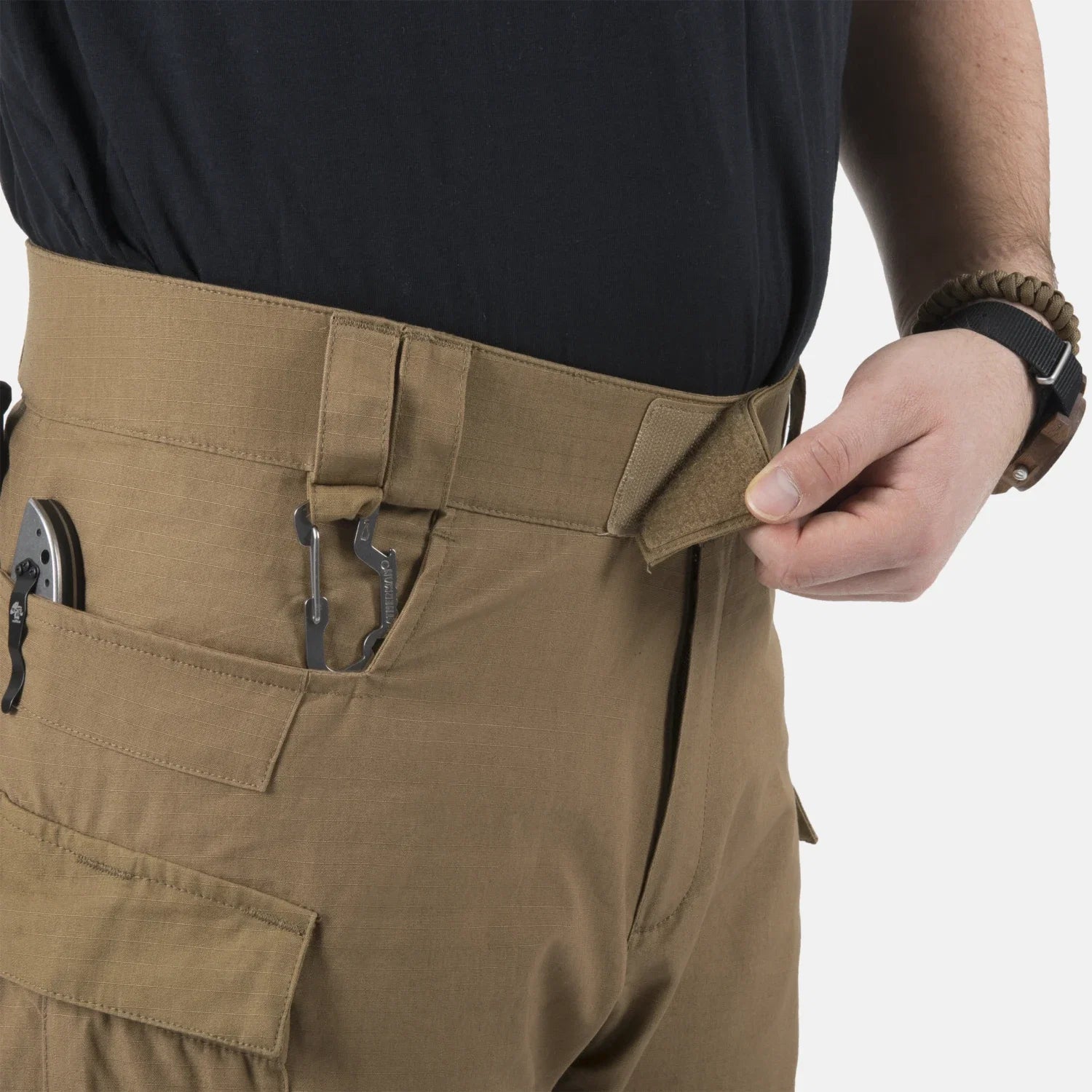 Helikon-Tex MBDU nohavice NyCo Ripstop, Black – detail 1