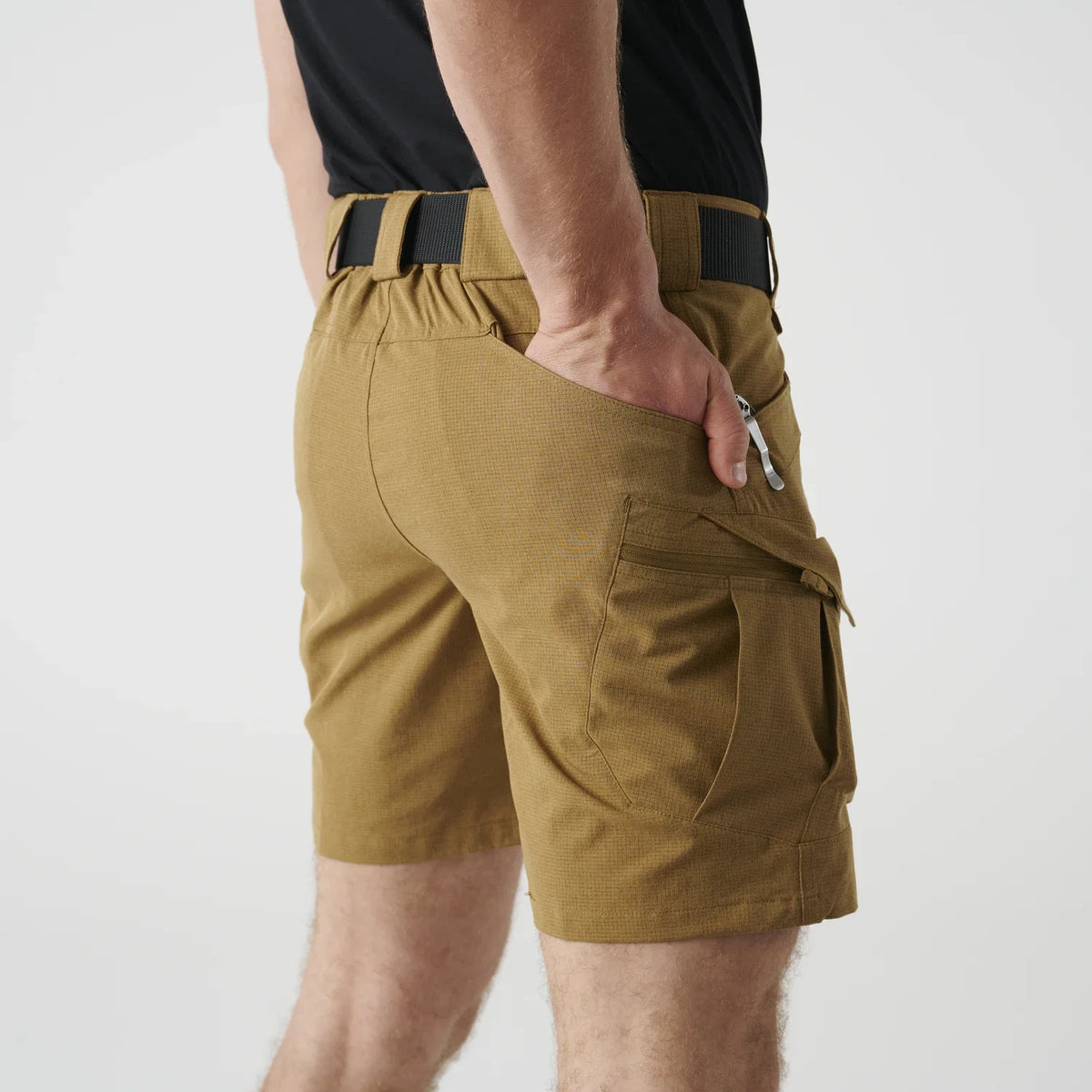 Helikon-Tex OTS Ultra AeroTech kraťasy, shadow grey – detail 5
