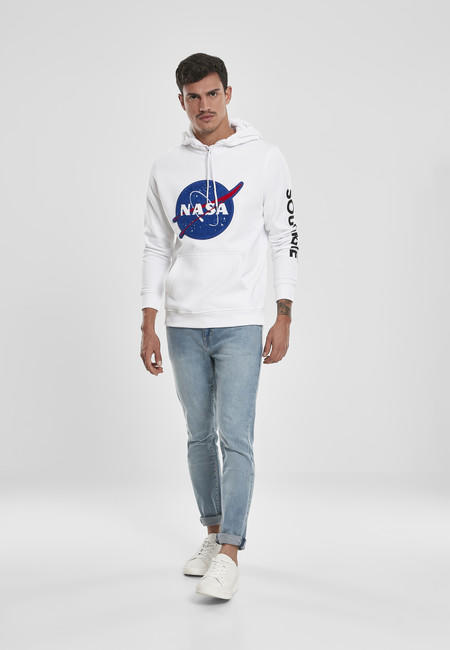 NASA Southpole Insignia Logo толстовка чоловіча з капюшоном, сіра